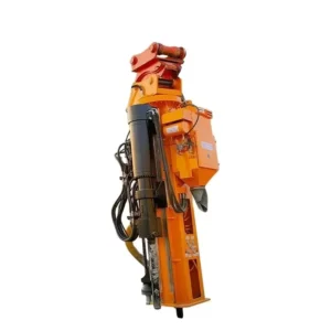 Hydraulic rock drilling and splitting machine