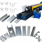 C/U profile stud and track roll forming machine