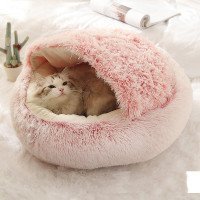 Long Plush Pets Bed
