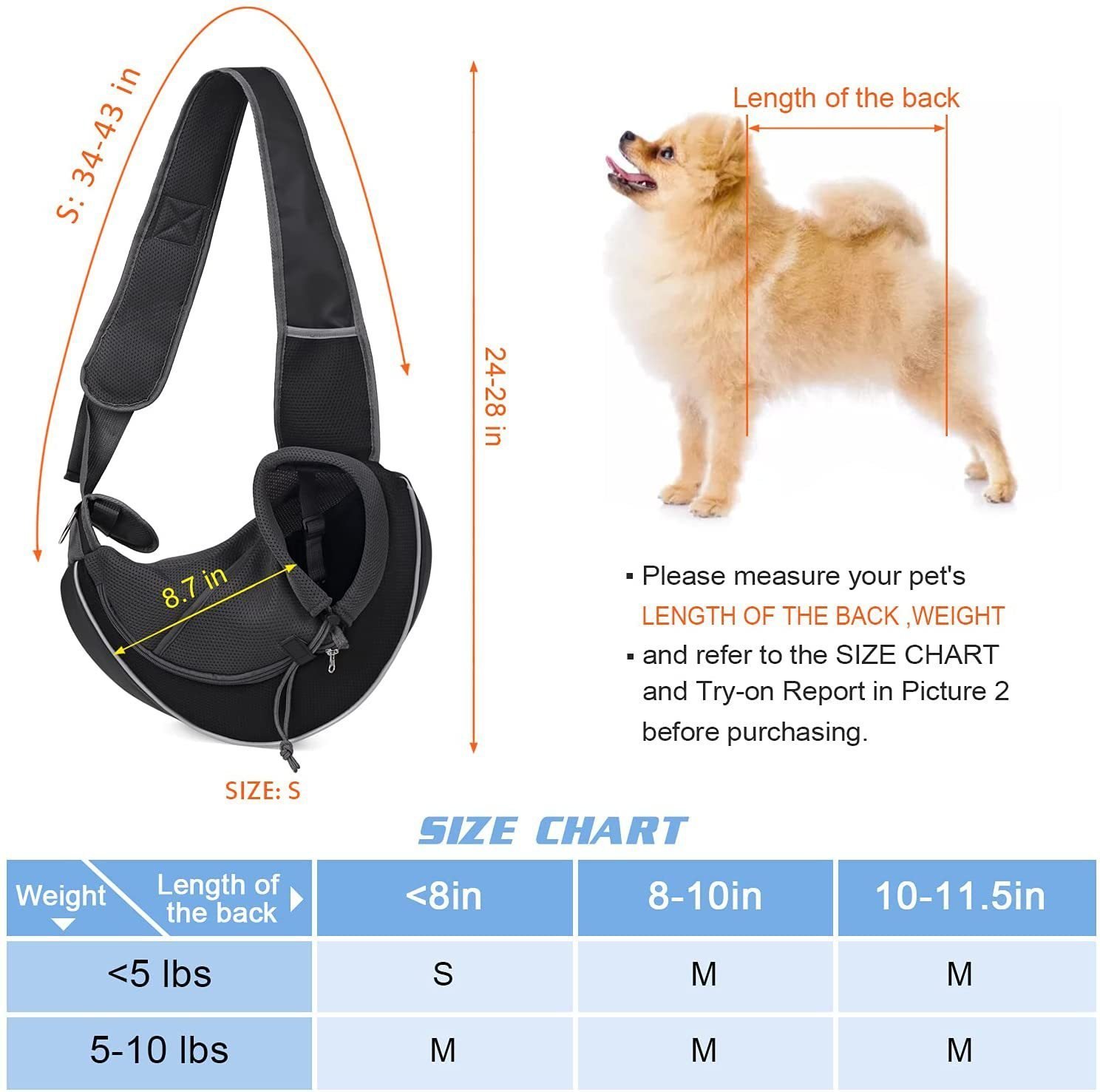 Overview: Crossbody Pet Carry Bag - Image 4