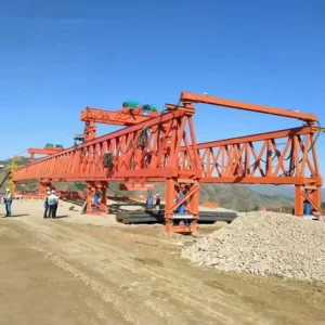 200-ton electric launching gantry crane for bridge construction