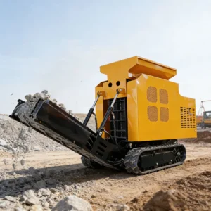 All-in-one stone and construction waste crusher, CE certified