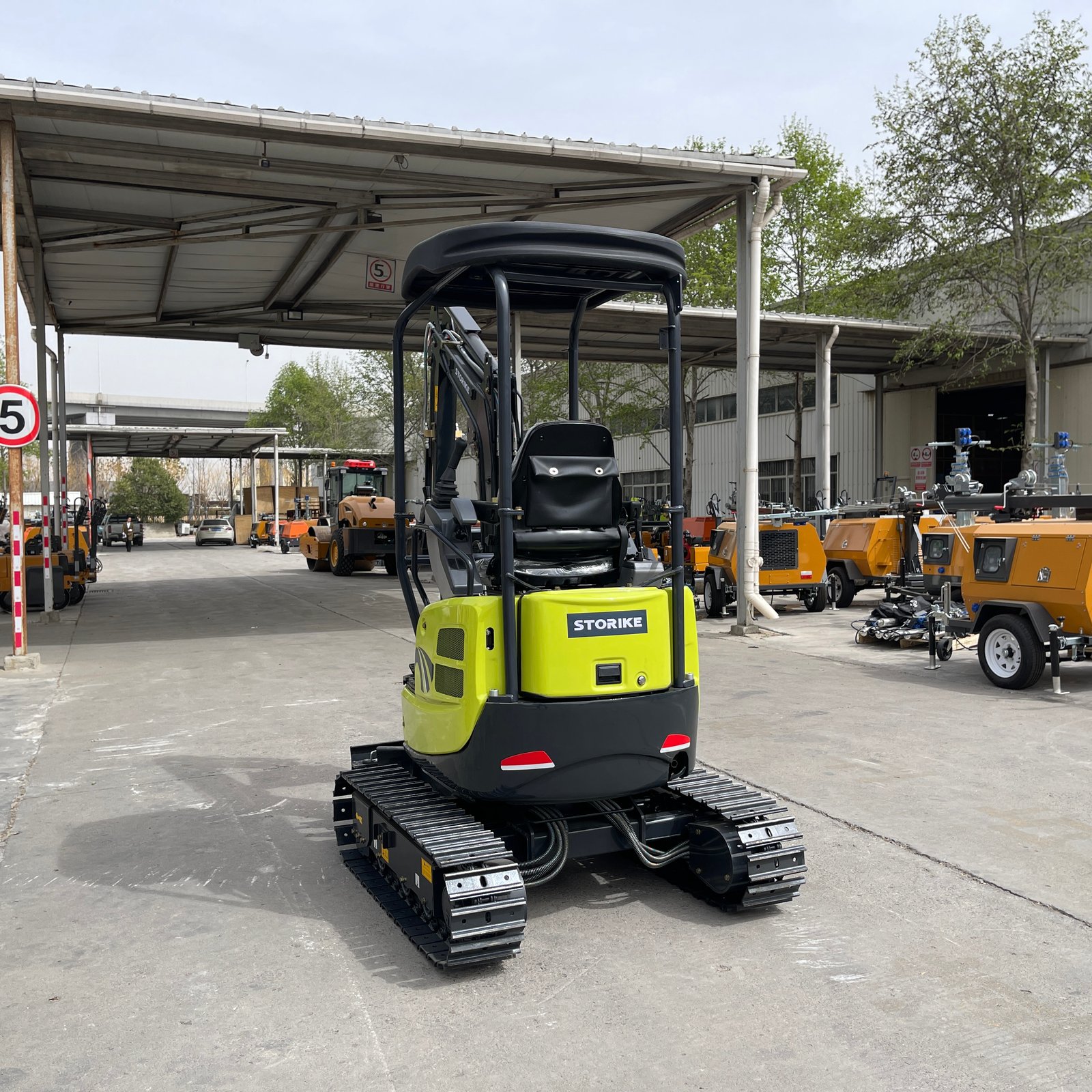 2-ton mini crawler excavator with Yanmar Euro 5 engine - Image 3