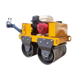 550 kg double drum walk-behind vibratory roller