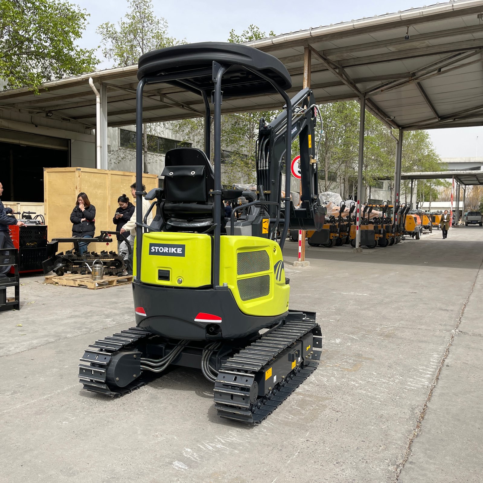 2-ton mini crawler excavator with Yanmar Euro 5 engine - Image 4