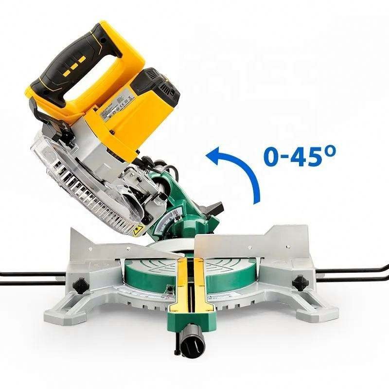 10-inch double bevel sliding miter saw with laser guide - Image 3