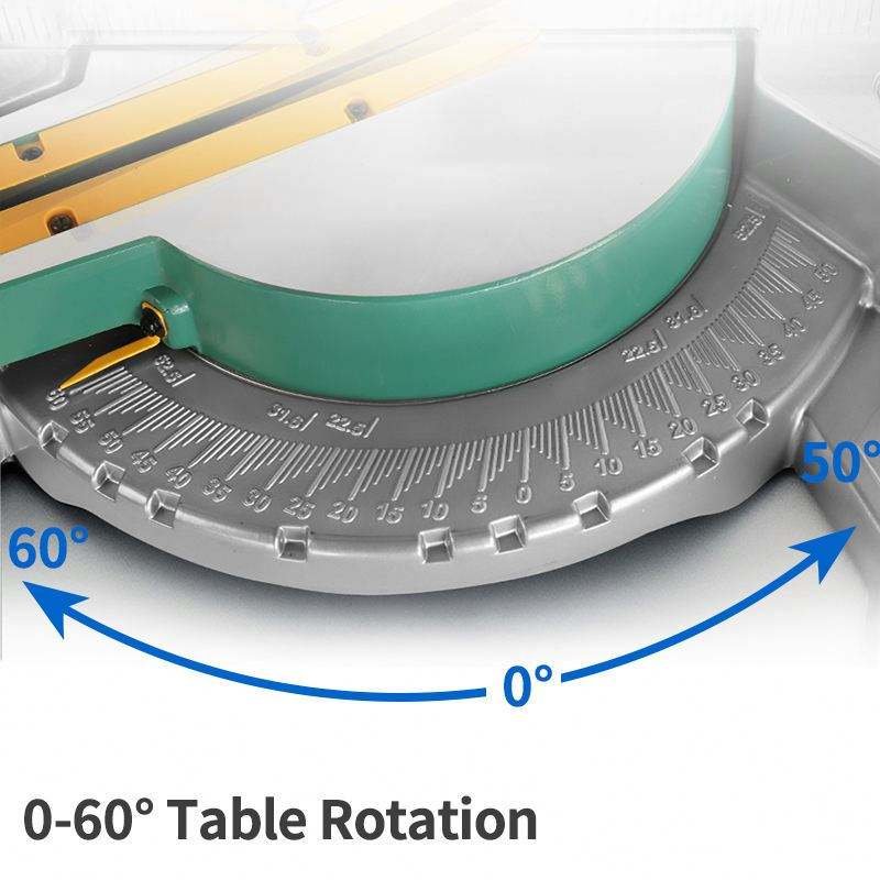 10-inch double bevel sliding miter saw with laser guide - Image 6