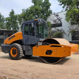 12-ton single drum diesel vibratory road roller