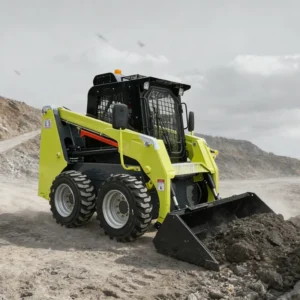 Compact diesel skid steer loader, 0.35m³ bucket