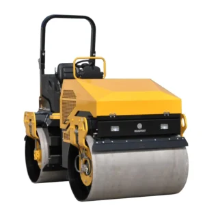 Mini vibratory road roller, 4-ton hydraulic